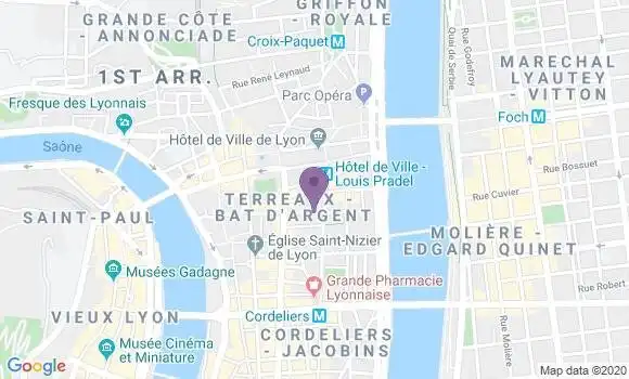 Localisation Mtre Jullien Thierry