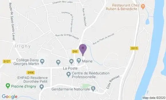 Localisation Mtre Tollet François