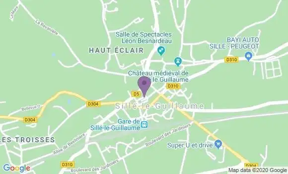 Localisation Mtre Bompart Philippe