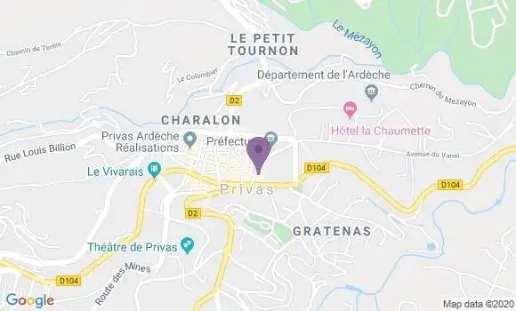 Localisation Mtre Sabatier Bertrand