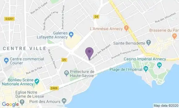 Localisation Mtre Lonchampt Alexandre