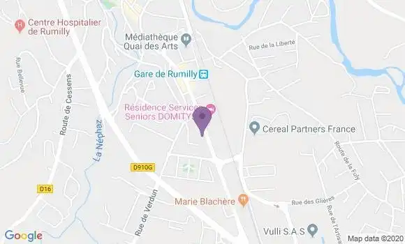 Localisation Mtre Marine Victor