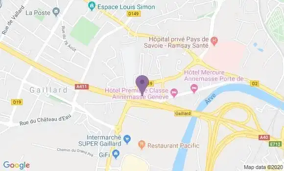Localisation Mtre Paillet Hervé