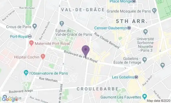 Localisation Mtre Durand Jean Marie