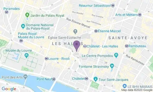 Localisation Mtre Geneau de Lamarliere Florian