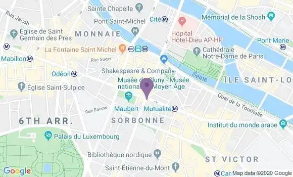 Localisation Mtre Gibert Cyril
