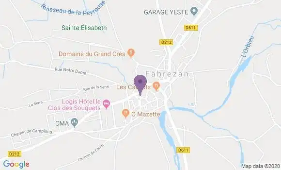 Localisation Mtre Brousse Didier