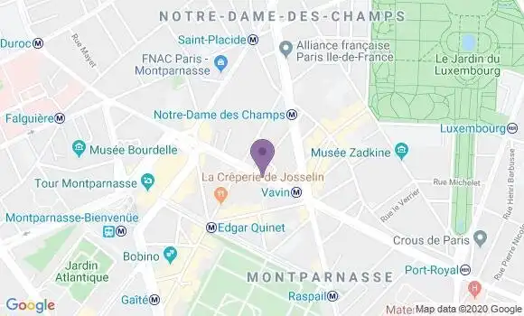 Localisation Mtre Loiseau Prieur Delphine