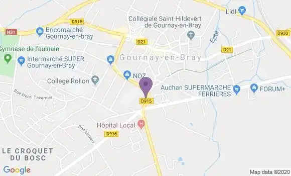 Localisation Mtre Rousselin Disarbois Christine