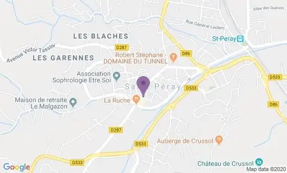 Localisation Mtre Chastagnaret Olivier