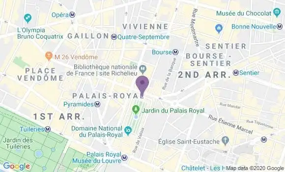 Localisation Mtre Blanchet Cédric