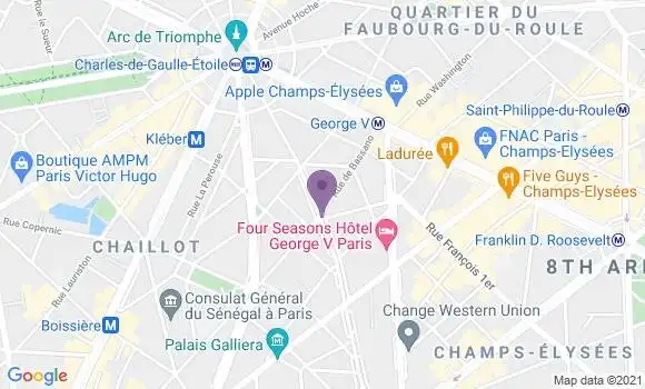 Localisation Mtre Blanchet Sylvie