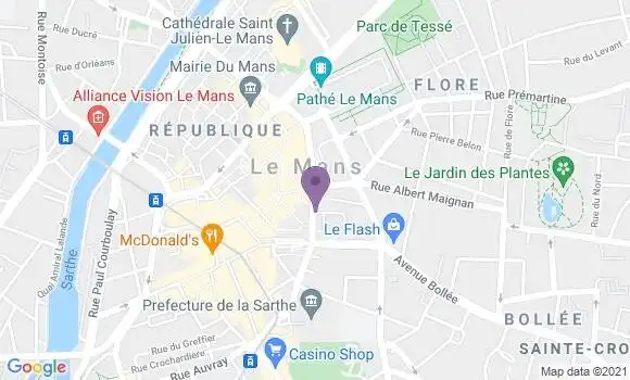 Localisation Mtre Bouvet Guillaume