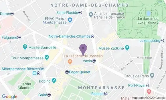 Localisation Mtre Richard Jean Luc