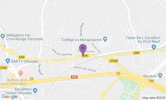 Localisation Mtre Bernard Philippe