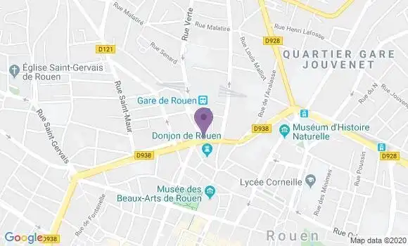 Localisation Mtre Boudeville Olivier