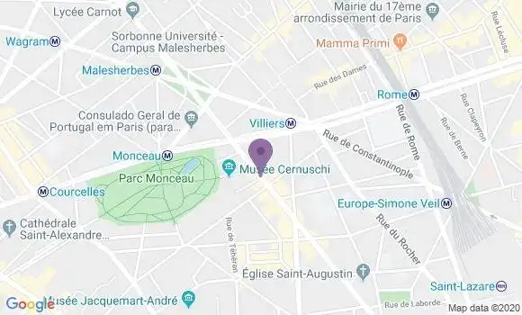 Localisation Mtre Ducamp Monod Sophie