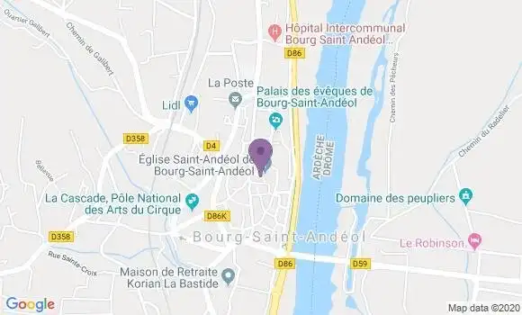 Localisation Mtre Perrussel Nadine