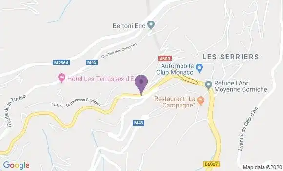 Localisation Mtre Menard Philippe