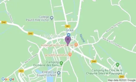 Localisation Mtre Poirot Nadine