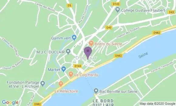 Localisation Mtre Chombart Rieffel Marie Nadège