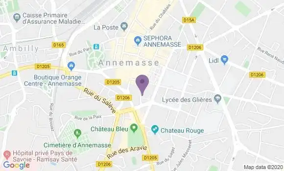 Localisation Mtre Verdonnet Christian