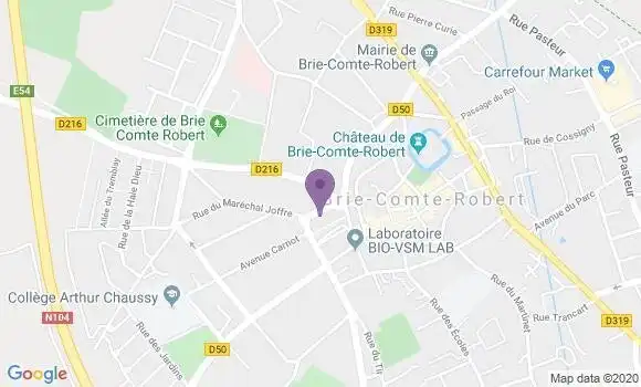 Localisation Mtre Vanysacker Jean Marc