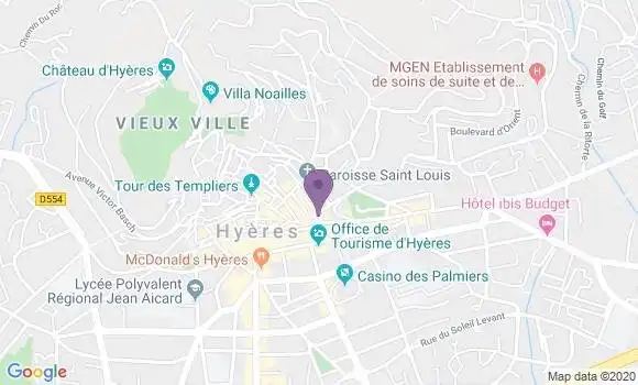 Localisation Mtre Palenc Sylvain