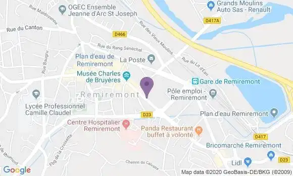 Localisation Mtre Gunslay Nathalie