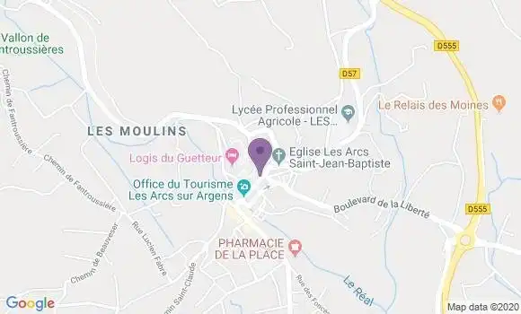 Localisation Mtre Giraud Catherine