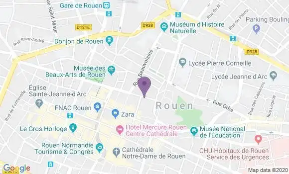 Localisation Mtre Thouin Xavier