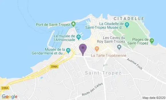 Localisation Mtre Oron Caroline