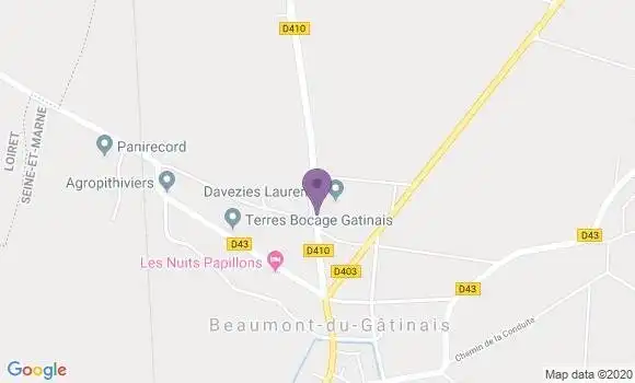 Localisation Mtre Davezies Laurence
