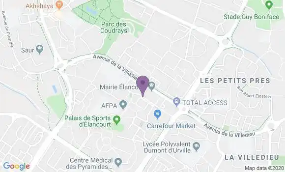 Localisation Mtre Jacquelin Christelle