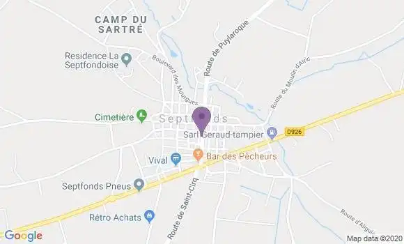 Localisation Mtre Lacombe Julien