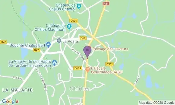 Localisation Mtre Bondoux Martine