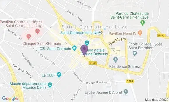 Localisation Mtre Walter Brigitte