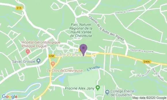Localisation Mtre Augereau Hue François