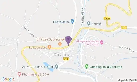 Localisation Mtre Burtey Sophie