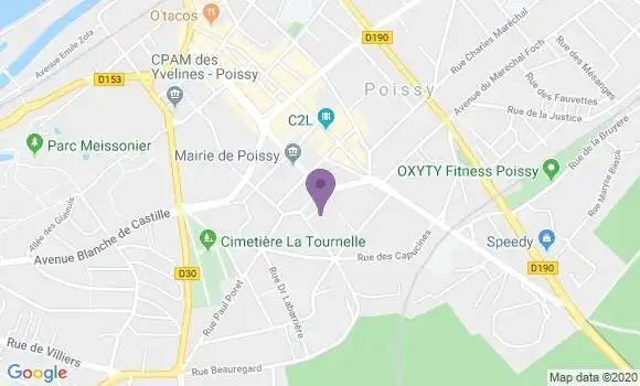 Localisation Mtre Harlay Véronique