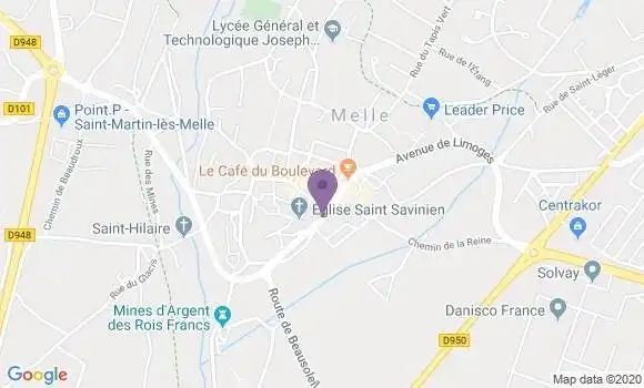 Localisation Mtre Delaumone Nathalie