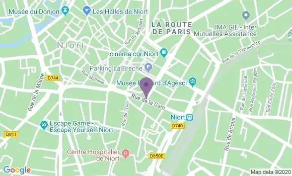 Localisation Mtre Denis Emmanuelle