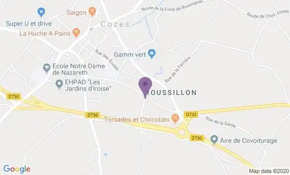 Localisation Mtre Dalais Catherine