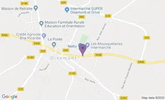 Localisation Mtre Brunet Marie