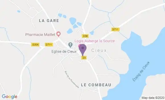 Localisation Mtre Courivaud Christian