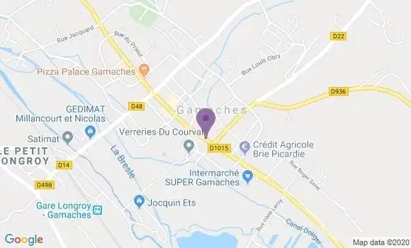 Localisation Mtre Garde Rodolphe