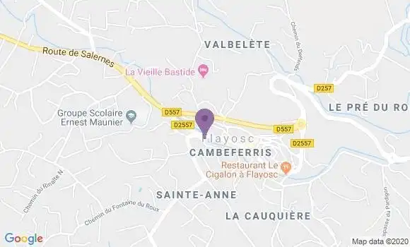 Localisation Mtre Cyferman Murielle