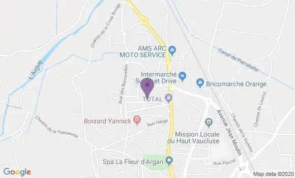 Localisation Mtre Baysselier Stéphan