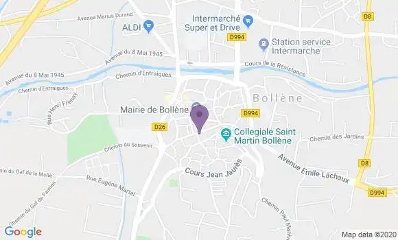 Localisation Mtre Perrin Lionel