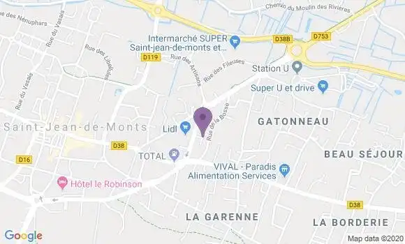 Localisation Mtre Baron Christophe